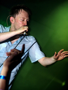 побывать на концерте Radiohead