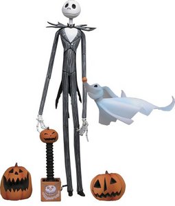 Минифигурки с персонажами из мультфильма Nightmare Before Christmas