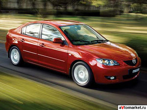 Mazda 3 Sedan Red Metallic