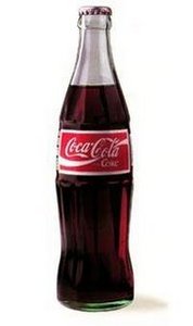 Coca-Cola  в стелянной бутылке,  ящик:)