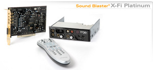 Creative Sound Blaster® X-Fi Platinum