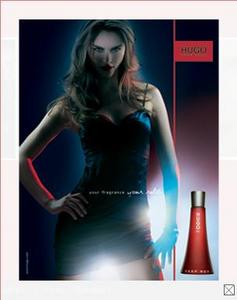 Hugo boss deep red