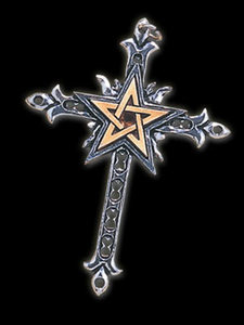 Microcosmic Cross Pendant