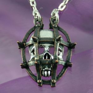 Iron Mask Pendant