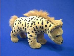 гиен плюшовый. хороший.