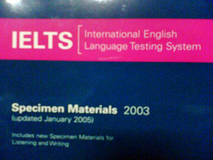 To pass IELTS or TOEFL exam