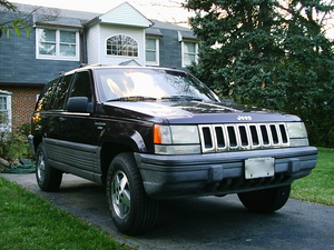 Jeep Grand Cherokee, model ZJ