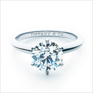 Кольцо обручальное Tiffany