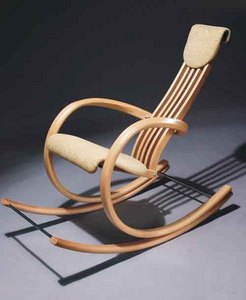 Кресло-качалка не из ротанга