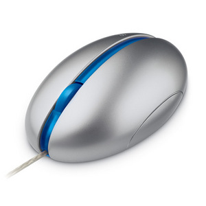 Microsoft Optical Mouse by Starck Blue