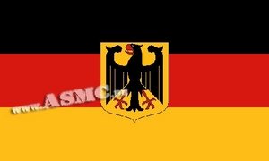 Flag Germany with eagle XXL