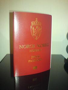 Норвежский пасспорт
