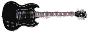 Gibson SG Standart Electric Guitar 1970