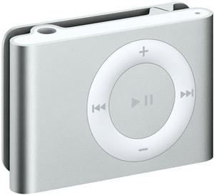 iPod shuffle silber