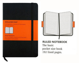 Moleskine Ruled Pocket Notebook