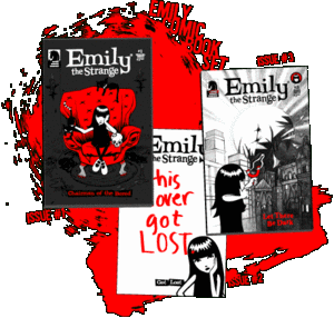 Emily The Strange Comic Book Set