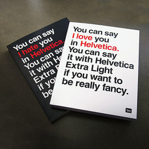 Helvetica Notebook