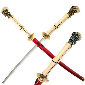 VooDoo Skull & Bones Katana Sword