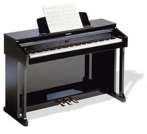 пианино чёрный