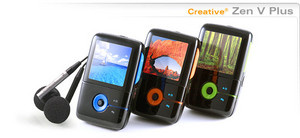 MP3 плеер Creative Zen V Plus 4Gb