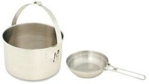 Набор канов Tatonka Kettle - нужны 1,0 л. и 4,0 л. (он же Scout Kettle)