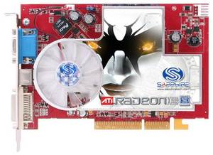 Видеокарта Sapphire Radeon AGP X1600 512mb