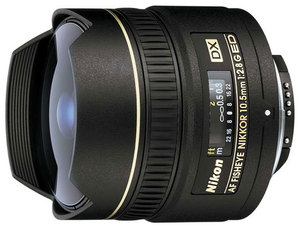 Nikon 10.5mm f/2.8G ED DX Fisheye-Nikkor