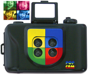 pop art color camera