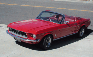 Mustang convertible 1968