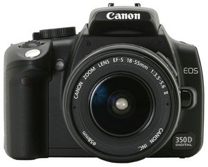 Canon EOS 350D или Nikon D80