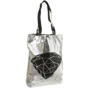 Applique Diamond Shopper