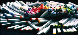 маркеры для рисования разных цветов