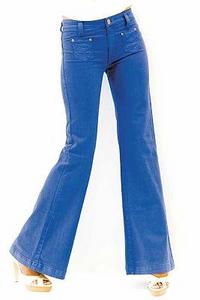 тёмно-синие обычные джинсы