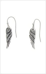 серьги Pilgrim - крылышки