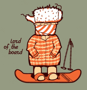 Футболка "Lord of the board" =)