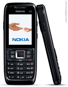 Nokia  e51 black