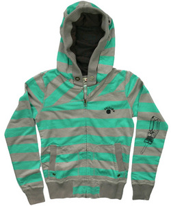 Толстовкa Volcom Make Art Striped French Zip Fleece