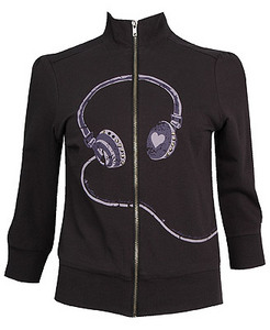 Headphone Knit Jacket