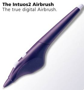 intuos2 airbrush