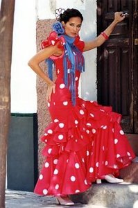 Фламенковое платье