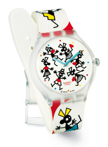 Часы Swatch Time For A Kiss