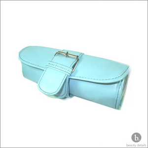 &gt;JUICY COUTURE Trifold Velour Cosmetic Case