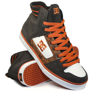 Обувь жен. DC Manteca Slim Chocolate/Orange