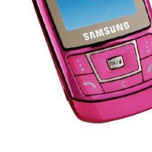 samsung D900i pink