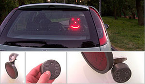 Driving LED Emoticon