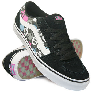 Обувь Vans Blondie Black/White/Super Pink Apple