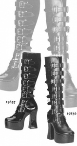 Dominatrix Buckle Boots