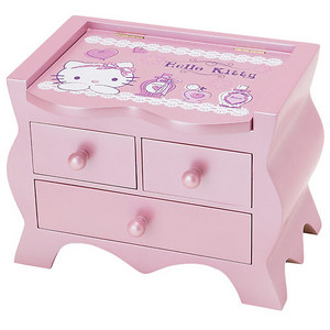 Hello Kitty Wooden Jewelry Chest