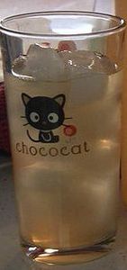 стакан с chococat