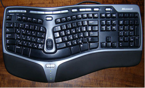 Microsoft Natural Ergonomic Keyboard 4000  или ещё круче!